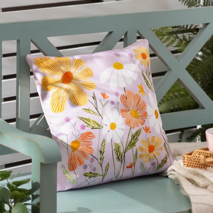 Riva Wildflower Outdoor Cushion 5025532799852